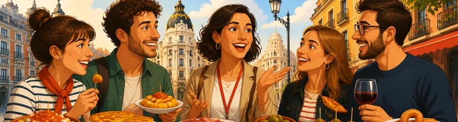 Recorrido gastronómico privado a pie por Madrid con degustación de 6 o 10 platos