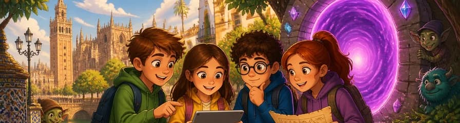 Sevilla: Aventura de escape al aire libre para niños - Portal Mágico