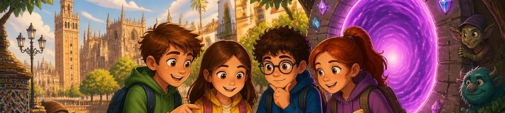 Sevilla: Aventura de escape al aire libre para niños - Portal Mágico