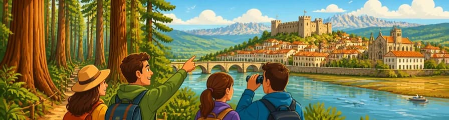 Tour por el Bosque de Secuoyas y la villa de San Vicente de la Barquera
