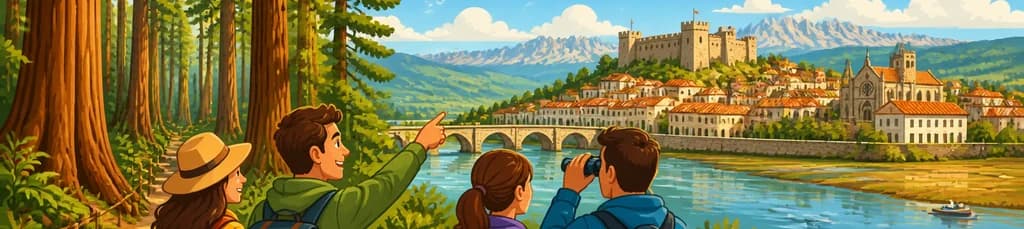 Tour por el Bosque de Secuoyas y la villa de San Vicente de la Barquera
