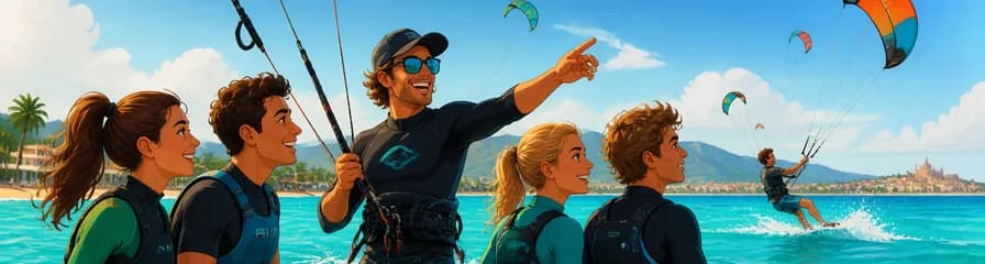 Descubre el kitesurf en Mallorca con clases adaptadas a cualquier nivel
