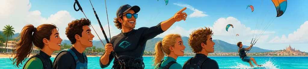 Descubre el kitesurf en Mallorca con clases adaptadas a cualquier nivel