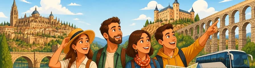 Viaje de un día completo a las ciudades históricas de Toledo y Segovia desde Madrid