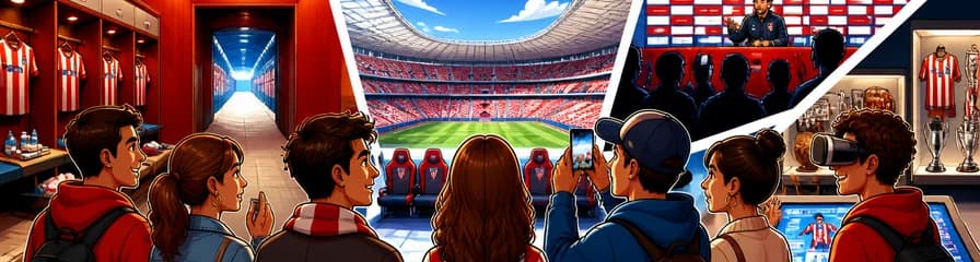 Vive la experiencia del Tour del Estadio y Museo del Atlético de Madrid