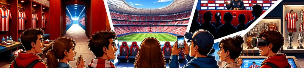 Vive la experiencia del Tour del Estadio y Museo del Atlético de Madrid