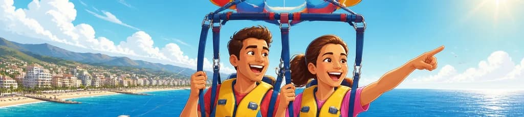 La Experiencia de Parasailing Más Elevada en la Costa de Fuengirola