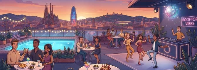 Noche de domingo gratuita con "Rooftop Vibes" y la fiesta "Jamboree Disco"