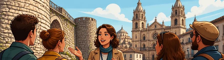 Recorrido privado a pie de dos horas por Lugo