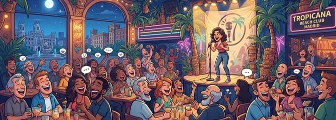 Noche de humor con Monologamia Comedy Club en Madrid