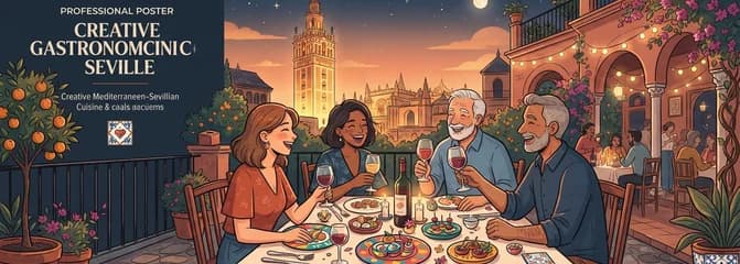 Club de Cenas de Sevilla: Foodies y Nuevas Amistades | Edición Solidaria