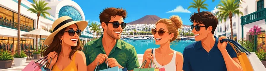 Experiencia de compras en Playa Blanca, Lanzarote