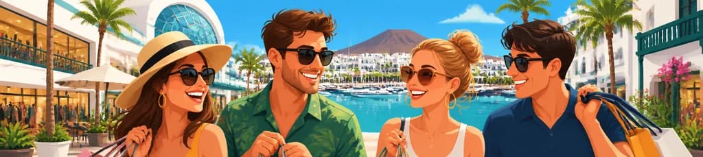 Experiencia de compras en Playa Blanca, Lanzarote