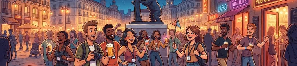 Noche de Pubcrawl y Fiesta en Madrid - Sábado - ¡Una Experiencia Inolvidable!