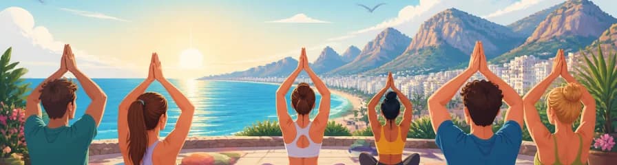 Sesión de Yoga y Meditación con Vistas al Mar y a las Montañas de Alicante