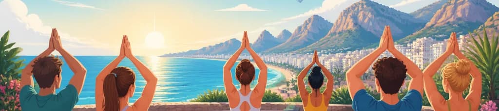 Sesión de Yoga y Meditación con Vistas al Mar y a las Montañas de Alicante