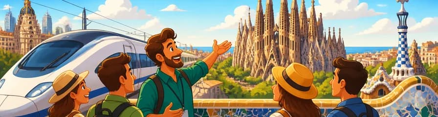 Aventura en Barcelona: Viaje de un día en tren de alta velocidad desde Madrid