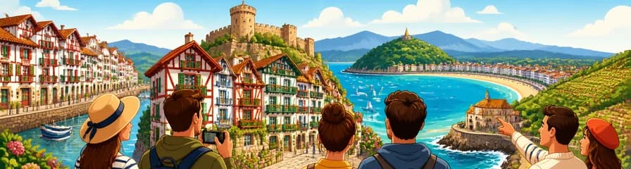 Recorrido privado por Piedra de Dragón y San Sebastián con salida desde Bilbao