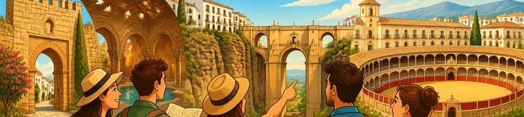 Recorrido Histórico por Ronda: Puertas, Puentes, Plaza de Toros y Monumentos Emblemáticos