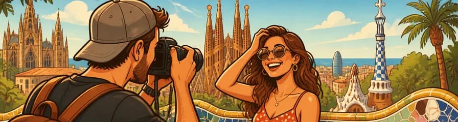 Disfruta de una divertida sesión de fotos en Barcelona con Mike