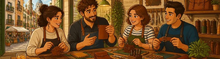 Crea tu propia pieza de cuero artesanal en el corazón de La Latina