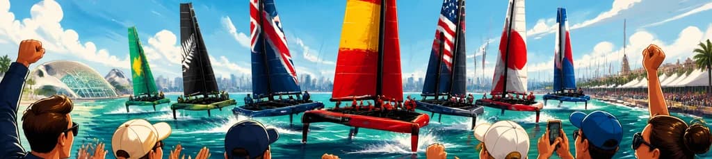 Gran Premio de España de Sail Grand Prix en Valencia