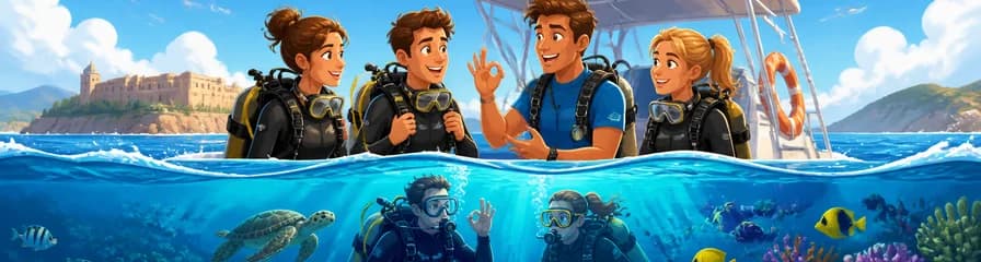 Descubre el mundo submarino: experiencia de bautismo de buceo en barco