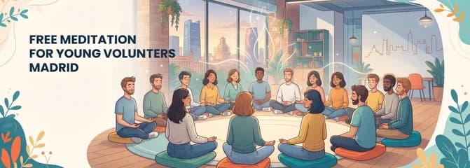 Sesión Gratuita de Meditación para Jóvenes Voluntarios en Madrid