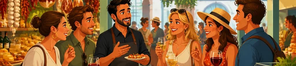 Experiencia culinaria en el mercado de Marbella: un tour gastronómico para grupos reducidos
