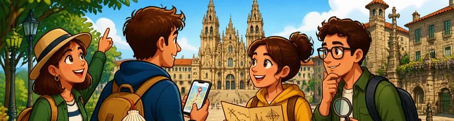 Descubrimiento autoguiado de Santiago: un recorrido a pie y búsqueda del tesoro