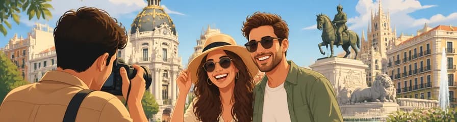 Sesión de fotos profesional en Madrid para tus vacaciones