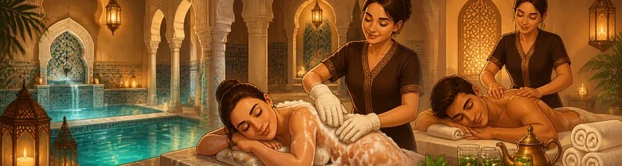 Experimenta la tradición Midra 30 con Kessa y masaje en Hammam Al Ándalus de Madrid