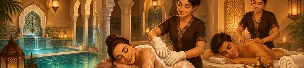 Experimenta la tradición Midra 30 con Kessa y masaje en Hammam Al Ándalus de Madrid