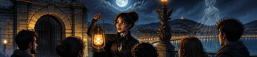 Un recorrido fantasmal y misterioso por las sombras de San Sebastián