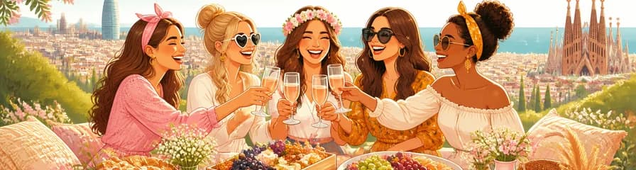 Celebra tu despedida de soltera o evento grupal con un picnic inolvidable en Barcelona