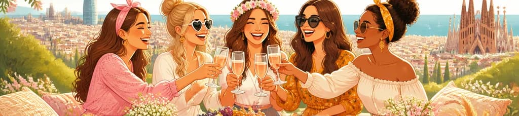 Celebra tu despedida de soltera o evento grupal con un picnic inolvidable en Barcelona