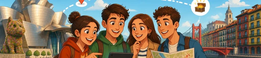 Caza del tesoro digital en Bilbao: Descubre la ciudad a tu aire