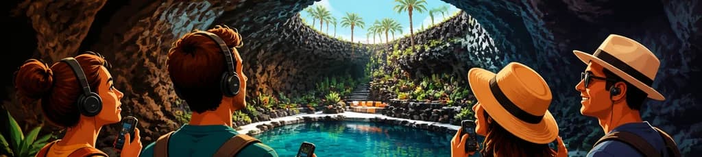 Descubre Jameos del Agua en Lanzarote con una audioguía