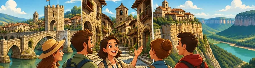 Excursión guiada en grupo reducido desde Barcelona: Tesoros medievales de Besalú, Rupit y Tavertet