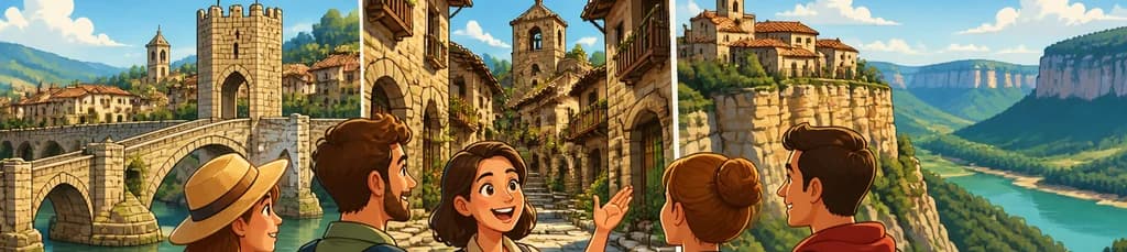 Excursión guiada en grupo reducido desde Barcelona: Tesoros medievales de Besalú, Rupit y Tavertet
