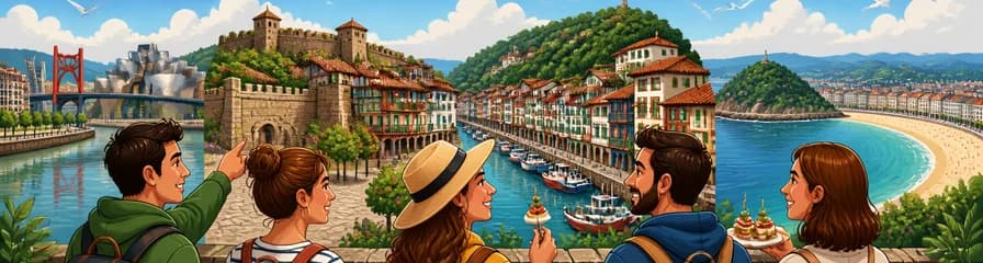 Excursión por la costa vasca y San Sebastián con salida desde Bilbao