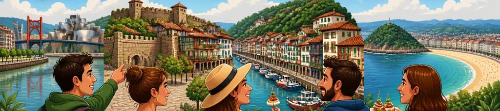 Excursión por la costa vasca y San Sebastián con salida desde Bilbao