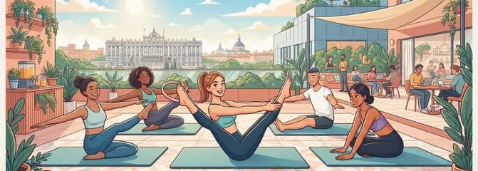 Sesión de Pilates para Fortalecer y Tonificar en The Social Hub Madrid