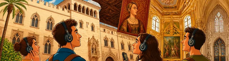 Recorrido audioguiado por el Palacio Ducal de Gandía