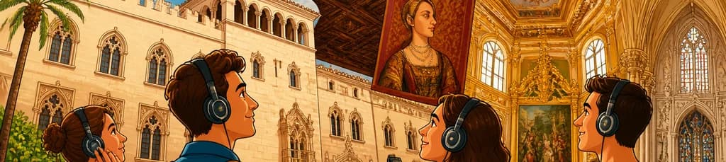 Recorrido audioguiado por el Palacio Ducal de Gandía