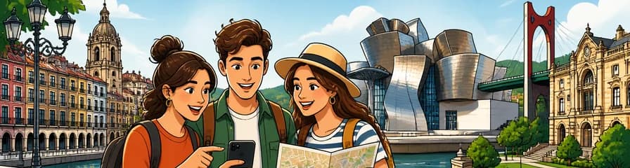 Recorrido autoguiado por Bilbao: un paseo urbano con búsqueda del tesoro