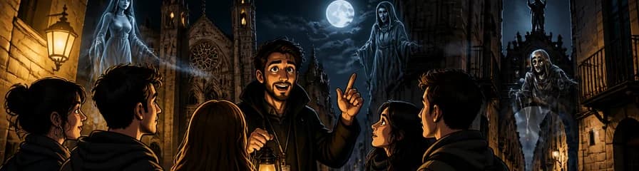 Recorrido Nocturno por Barcelona: Tour Fantasma a Pie por el Gótico y El Born