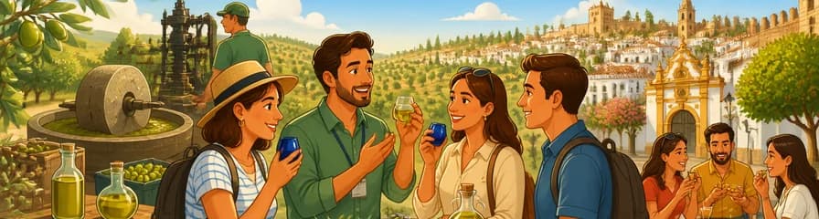 Viaje culinario y degustación de aceite de oliva en Carmona desde Sevilla