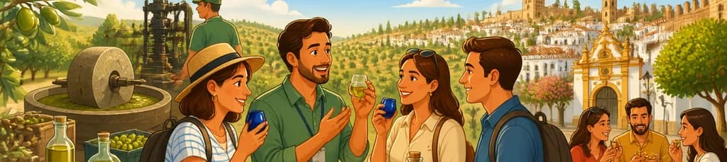 Viaje culinario y degustación de aceite de oliva en Carmona desde Sevilla