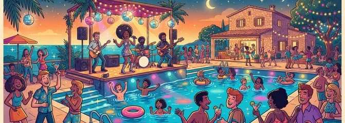Fiesta en la piscina con Fly Funks: Ritmos disco y funk